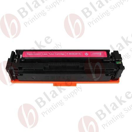 Compatible HP 201X / CF403X Magenta High Yield Toner Cartridge (Replaces 201A / CF403A)