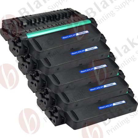 5 x Samsung Compatible MLT-D205L Black High-Yield Toner Cartridges