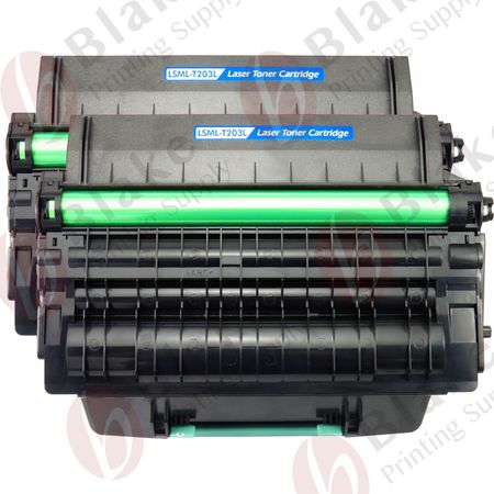 2 x Samsung Compatible MLT-D203L Black High-Yield Toner Cartridges