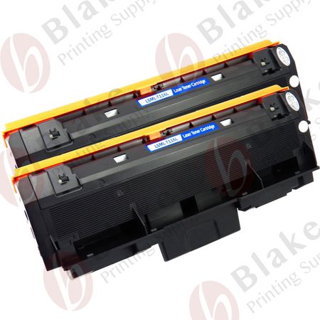 2 x Samsung Compatible MLT-D116L Black High-Yield Toner Cartridges