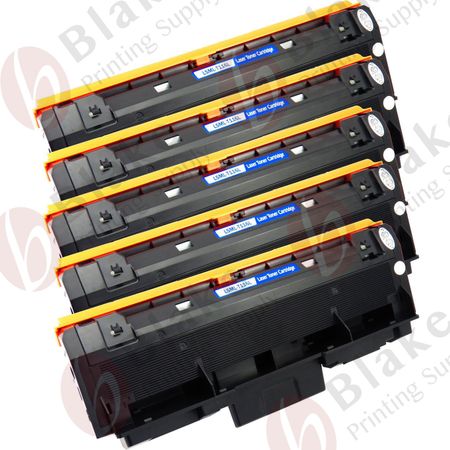 5 x Samsung Compatible MLT-D116L Black High-Yield Toner Cartridges