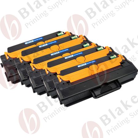 5 x Samsung Compatible MLT-D115L Black Toner Cartridges