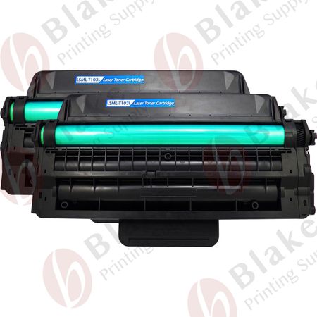 2 x Samsung Compatible MLT-D103L Black High-Yield Toner Cartridges