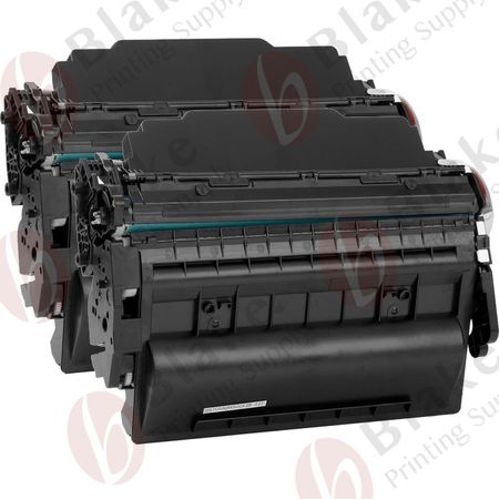 2 x HP Compatible 87X Black High-Yield Toner Cartridges (CF287X)