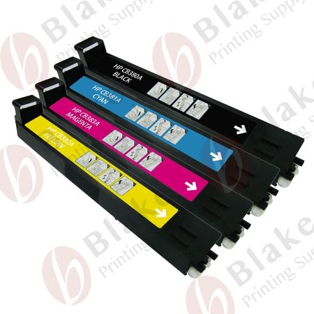 4 x HP Remanufactured 823A & HP 824A Remanufactured Toner Cartridgess