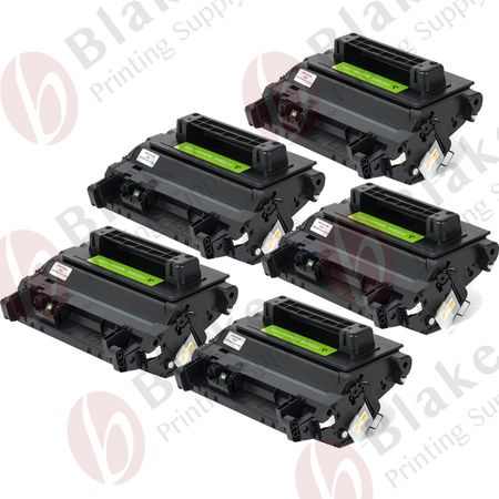 5 x HP Compatible 81A Black Toner Cartridges (CF281A)