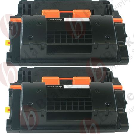 2 x HP Compatible 64A Black Toner Cartridges (CC364A)