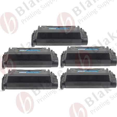 5 x HP Remanufactured 42A Black Toner Cartridges (Q5942A)