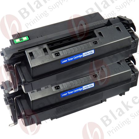 2 x HP Compatible 10A Black Toner Cartridges (Q2610A)