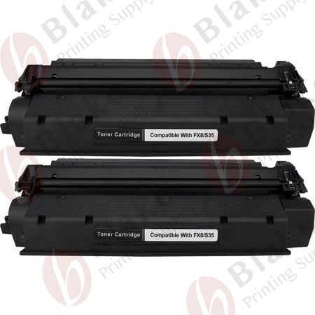 2 x Compatible Canon S35 Black Toner Cartridges (7833A001AA)