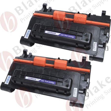 2 x Compatible Canon 039 Black Toner Cartridges