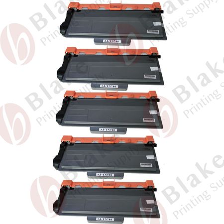 5 x Compatible Brother TN780 Super High-Yield Black Toner Cartridges