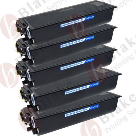 5 x Compatible Brother TN460 Black High-Yield Toner Cartridges (Replaces TN430)