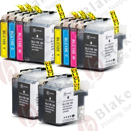 10 x Compatible Brother LC20E Extra High-Yield Ink Cartridges