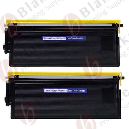 2 x Compatible Brother TN560 High Yield Black Toner Cartridges (Replaces TN530)