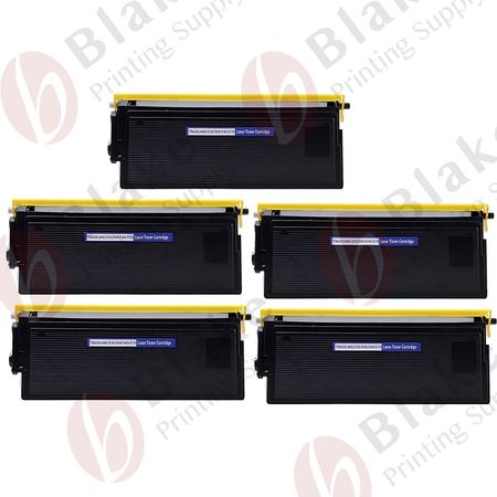 5 x Compatible Brother TN560 High Yield Black Toner Cartridges (Replaces TN530)