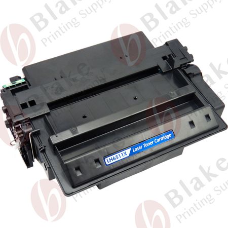 Compatible HP 11X High Yield Black Toner Cartridge (Q6511X)