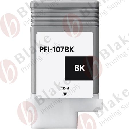 Compatible Canon PFI-107BK Black Ink Cartridge (6705B001)