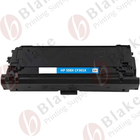 Compatible HP 508X Cyan High Yield Toner Cartridge (CF361X)