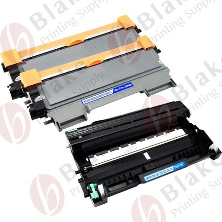 Set of 3 Compatible Brother TN-450 & DR-420 High Yield Toner & Drum Cartridges