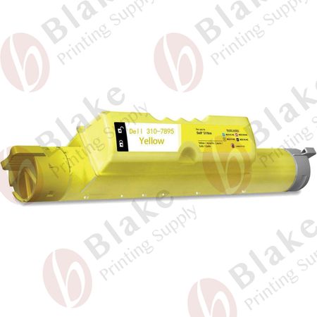 Compatible Dell 310-7895 Yellow High Yield Toner Cartridge (JD750 / JD768)