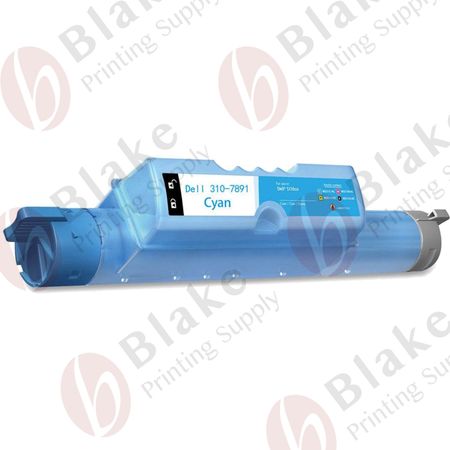 Compatible Dell 310-7891 Cyan High Yield Toner Cartridge (GD900 / MD005)