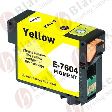 Compatible Epson 760 Yellow Ink Cartridge (T760420)