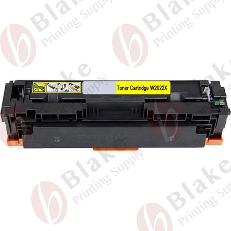 Compatible HP 414X Yellow High Yield Toner Cartridge (W2022X)