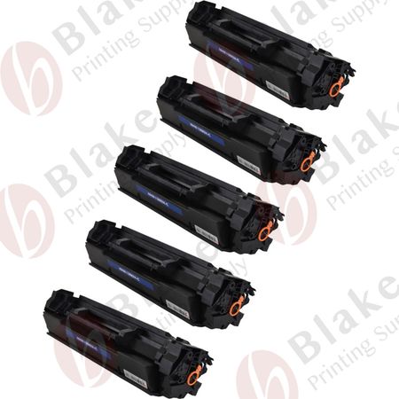 Set of 5 Compatible HP 138X High Yield Laser Toner Cartridge (W1380X)