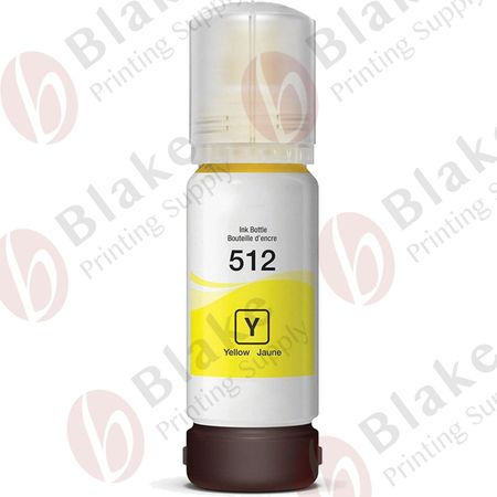 Compatible Epson T512 Yellow Ink Bottle (T512420-S)