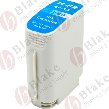 Compatible HP 82 Cyan Ink Cartridge (C4911AN)