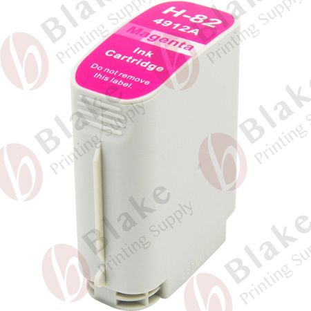 Compatible HP 82 Magenta Ink Cartridge (C4912AN)