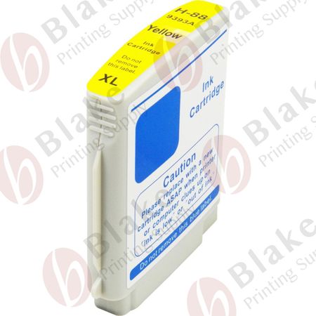 Compatible HP 88XL Yellow High Yield Ink Cartridge (C9393AN)