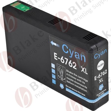 Compatible Epson 676XL Cyan High Yield Ink Cartridge (T676XL220)