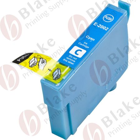 Set of 2 Compatible Epson 200XL Cyan High Yield Ink Cartridges (T200XL220)