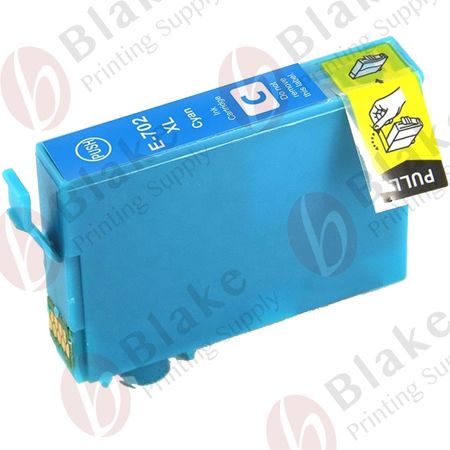 Compatible Epson 702XL Cyan High Yield Ink Cartridge (T702XL220)