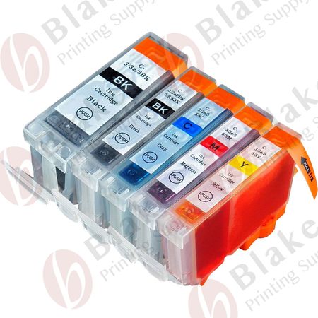 Set of 5 Compatible Canon PGI-5 & CLI-8 Ink Cartridges