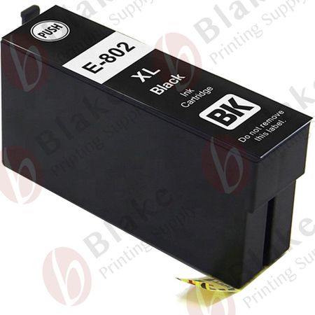 Compatible Epson 802XL Black High Yield Ink Cartridge (T802XL120)