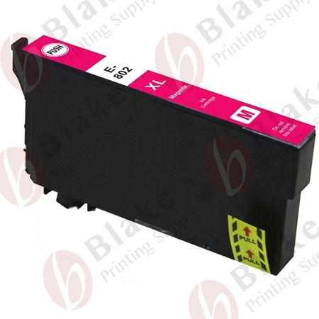 Compatible Epson 802XL Magenta High Yield Ink Cartridge (T802XL320)