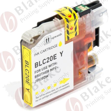 Compatible Brother LC-20EY Yellow High Yield Ink Cartridge