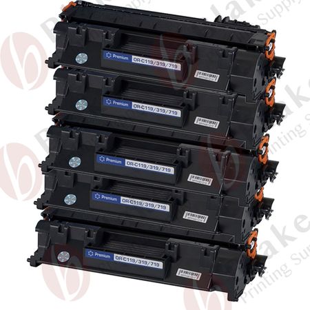 5 x Compatible Canon 119 Black Toner Cartridges (3479B001AA)