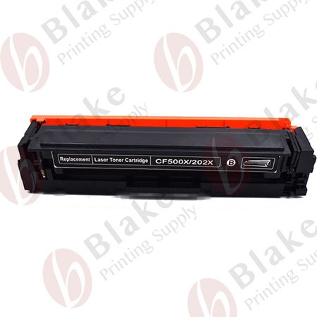 Compatible HP 202X Black High Yield Toner Cartridge (CF500X)