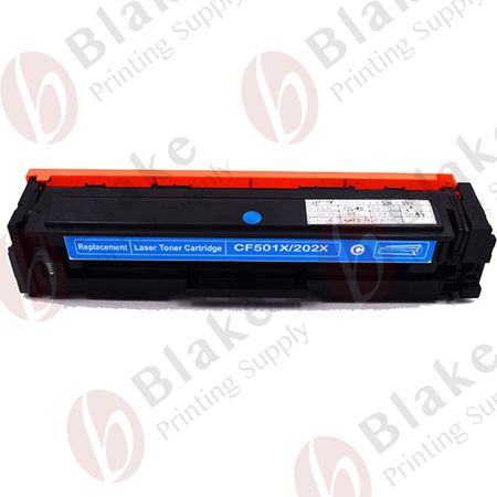 Compatible HP 202X Cyan High Yield Toner Cartridge (CF501X)