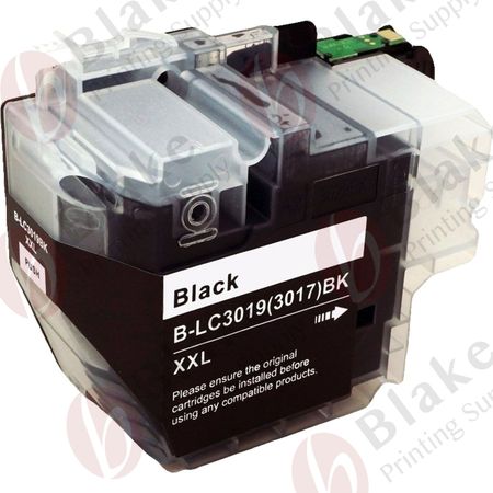 Compatible Brother LC-3017BK Black High Yield Ink Cartridge