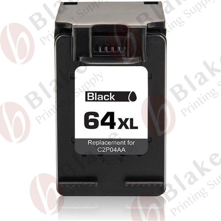 Compatible HP 64XL Black High Yield Ink Cartridge (N9J92AN)