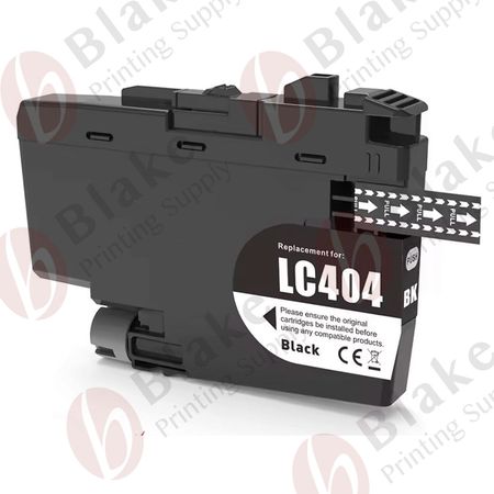 Compatible Brother LC404 XL Black High Yield Ink Cartridge