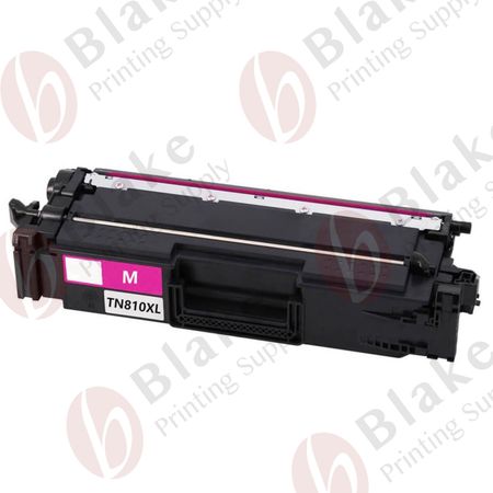 Compatible Brother TN810XL Magenta High Yield Laser Toner Cartridge (TN810XLM)