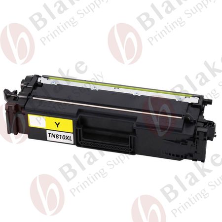 Compatible Brother TN810XL Yellow High Yield Laser Toner Cartridge (TN810XLY)