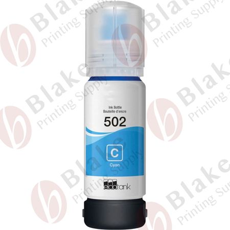 Compatible Epson T502 Cyan Ink Bottle (T502220-S)