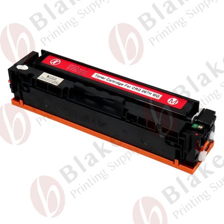 Compatible Canon 067H Magenta High Yield Laser Toner Cartridge (5104C001)